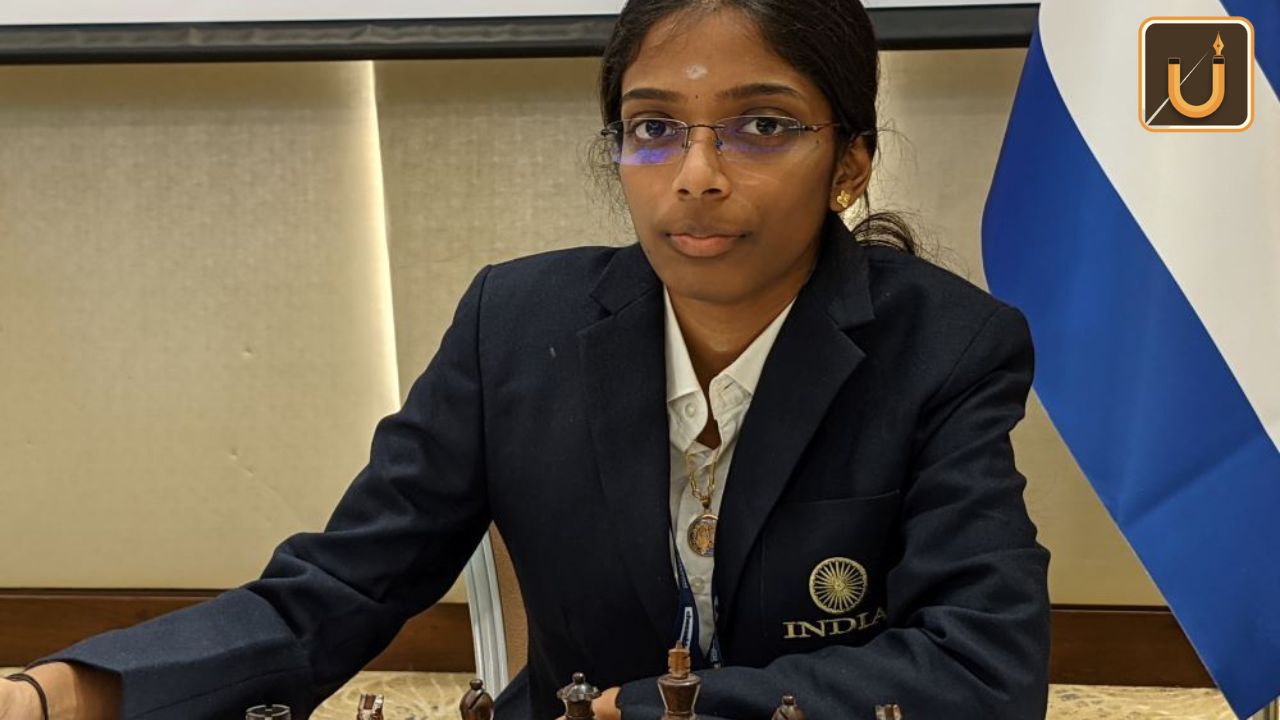 Usthadian Academy / Vaishali Rameshbabu Becomes Grandmaster, Creating History With Brother Praggnanandhaa | 05 dec 2023 Usthadian Academy / Vaishali Rameshbabu Becomes Grandmaster, Creating History With Brother Praggnanandhaa